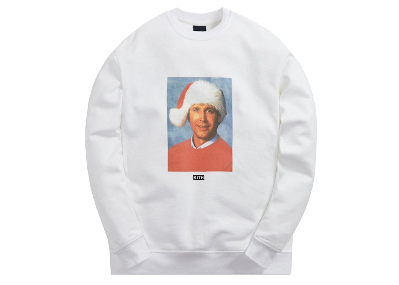 Kith National Lampoon Chevy Chase Crewneck White