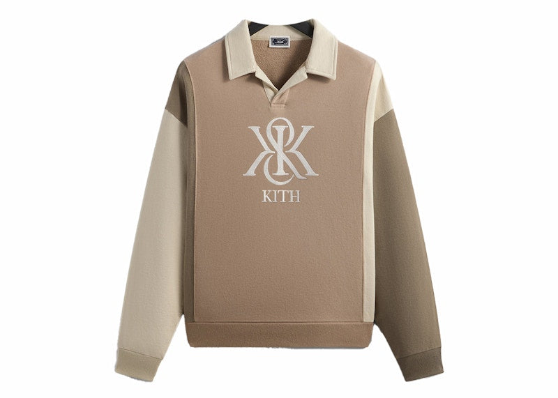 Kith Nelson Collared Pullover Malt