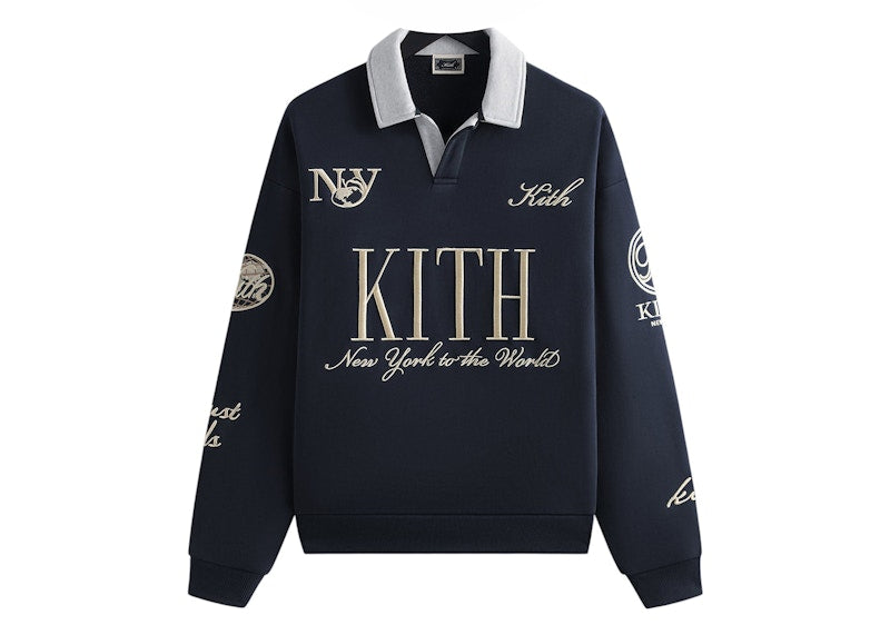 Kith Nelson Collared Pullover Nocturnal