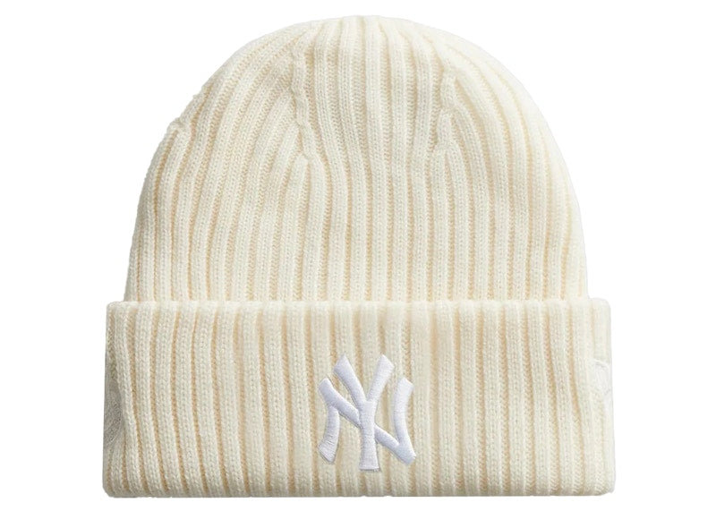Kith New Era New York Yankees Knit Beanie Sandrift