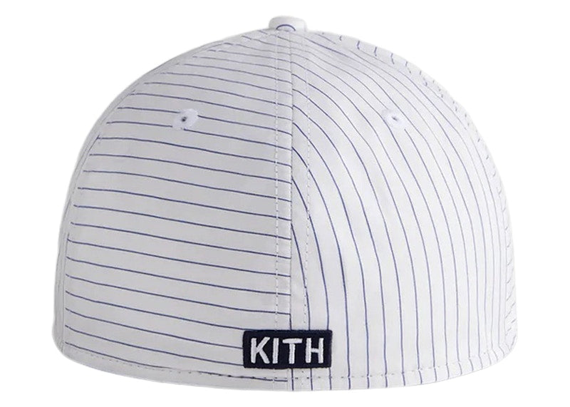 Kith New Era New York Yankees YD Stripe 59Fifty Low Profile Fitted Hat White