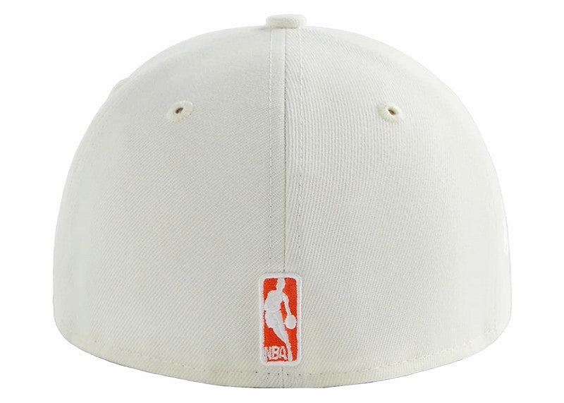 Kith New Era The New York Knicks 59Fifty Low Profile Fitted Hat Sandrift