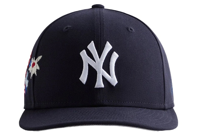 Kith New Era Yankees Floral 59 Fifty Low Profile Hat Nocturnal