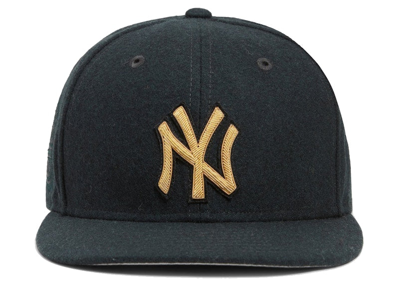 Kith New Era for New York Yankees Bullion 600 GSM Wool Melton Fitted Hat Stadium