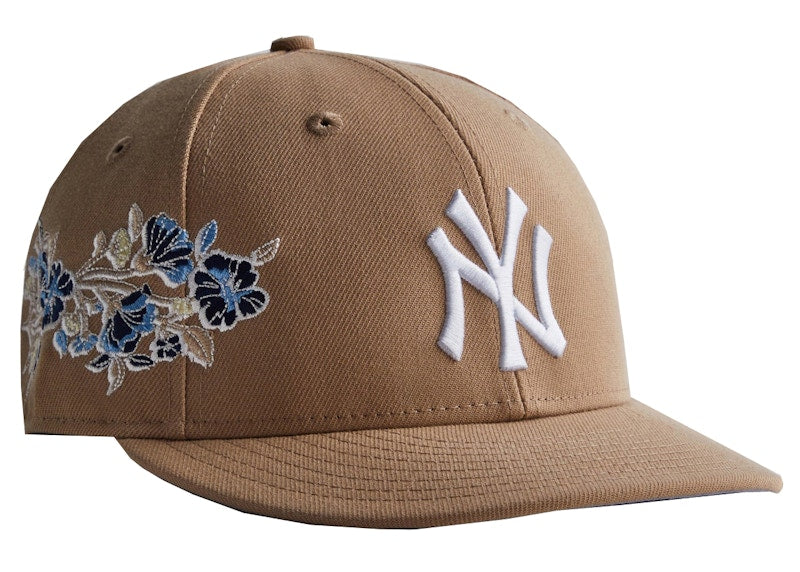 Kith New Era for New York Yankees Floral Low Profile Fitted Hat Canvas