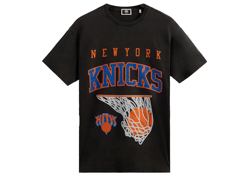 Kith New York Knicks Basketball Vintage Tee Black