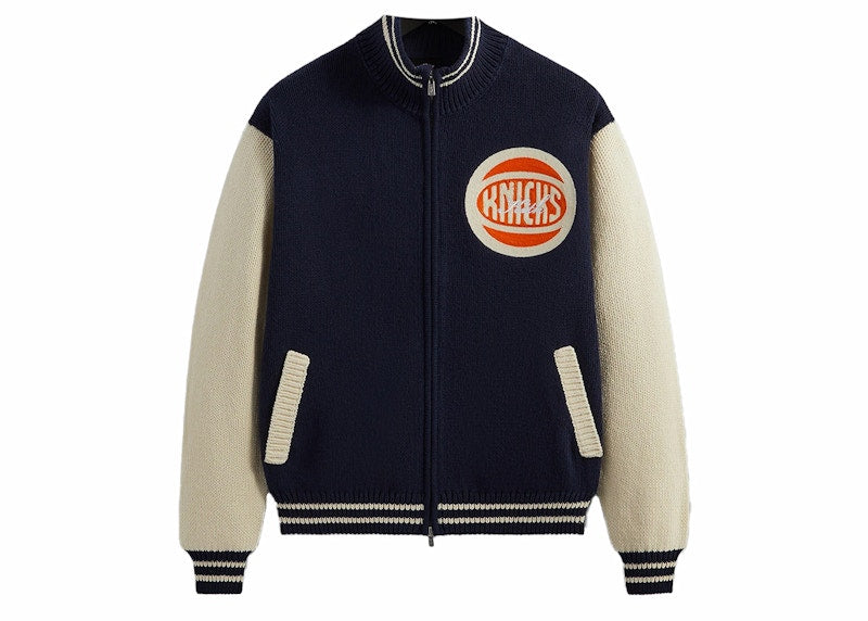 Kith New York Knicks Full Zip Sweater Nocturnal