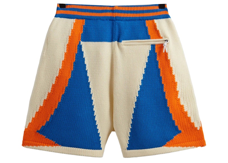 Kith New York Knicks Knit Turbo Short Sandrift