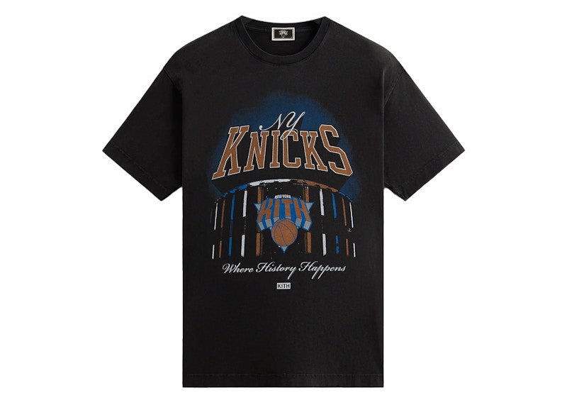 Kith New York Knicks MSG Vintage Tee Black