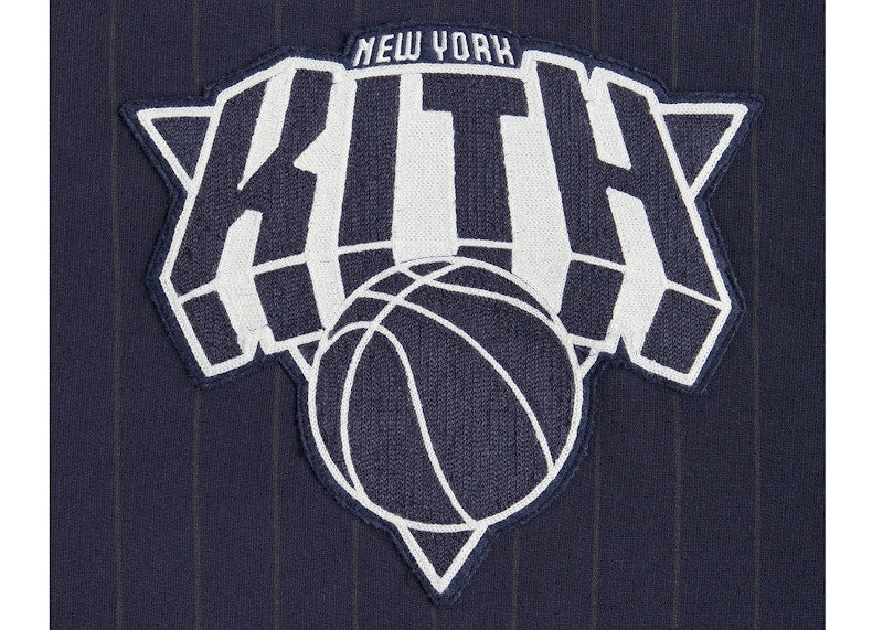 Kith New York Knicks NY Pinstripe Williams III Hoodie Nocturnal