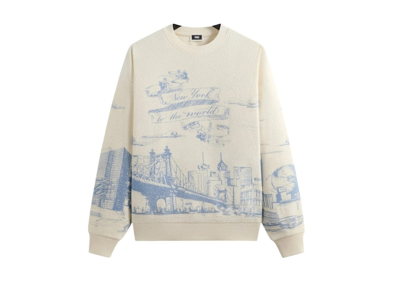 Kith New York Toile Nelson Crewneck Sandrift