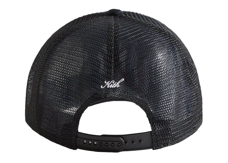 Kith New York Yankees Corduroy Trucker Hat Black