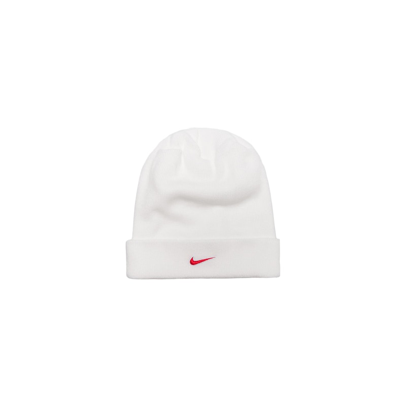 Kith Nike Flight Beanie White