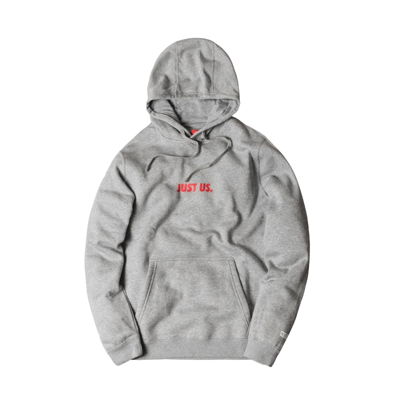 Kith Nike Just Us Hoodie Grey