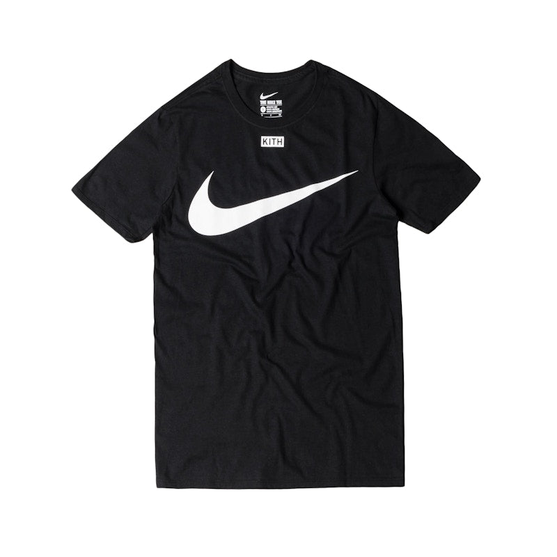Kith Nike Swoosh Tee Black