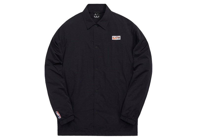 Kith Nike for New York Knicks Coaches Jacket (FW21) Black