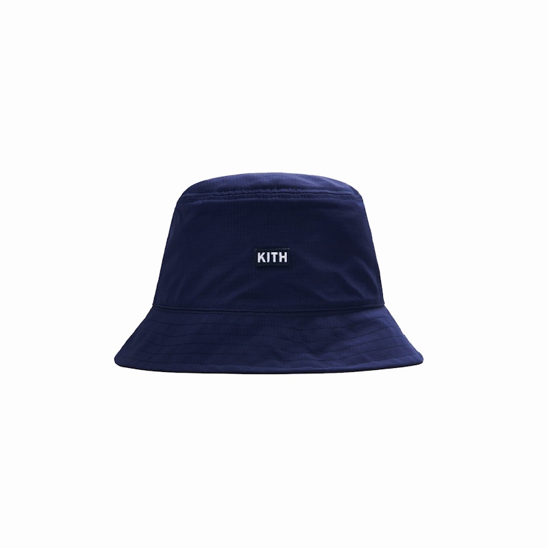 Kith Nylon Bucket Hat Navy