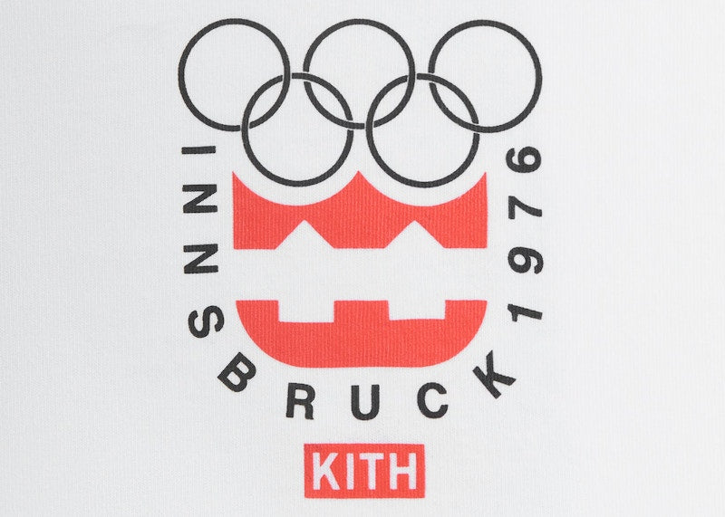 Kith Olympics Heritage Innsbruck 1976 Vintage Tee White
