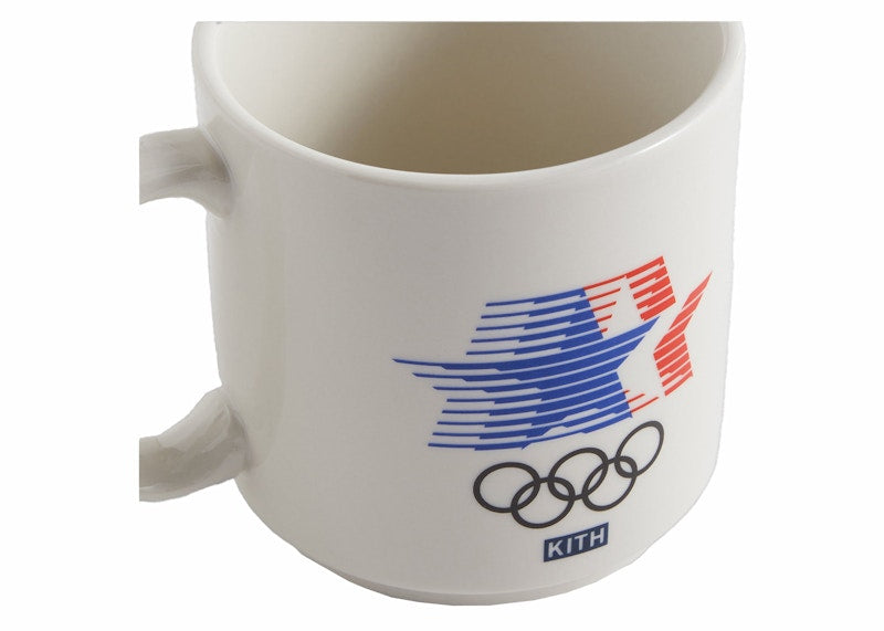 Kith Olympics Heritage Los Angeles Mug White