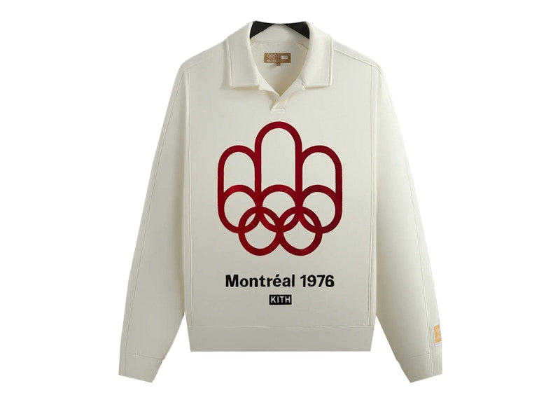 Kith Olympics Heritage Nelson Collared Pullover Silk