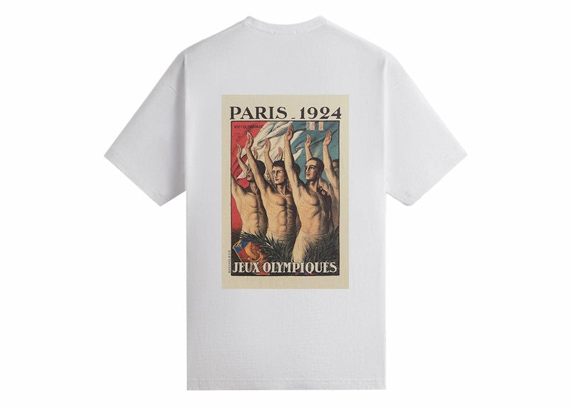 Kith Olympics Heritage Paris 1924 Vintage Tee White