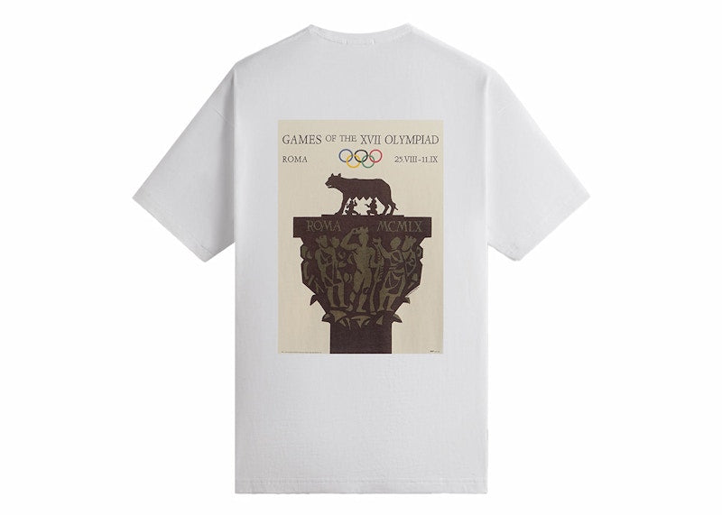 Kith Olympics Heritage Rome 1960 Vintage Tee White