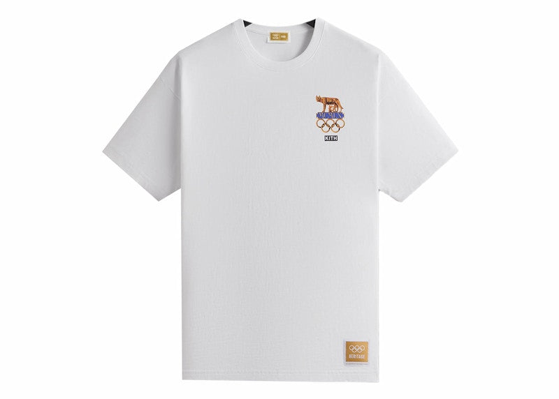 Kith Olympics Heritage Rome 1960 Vintage Tee White
