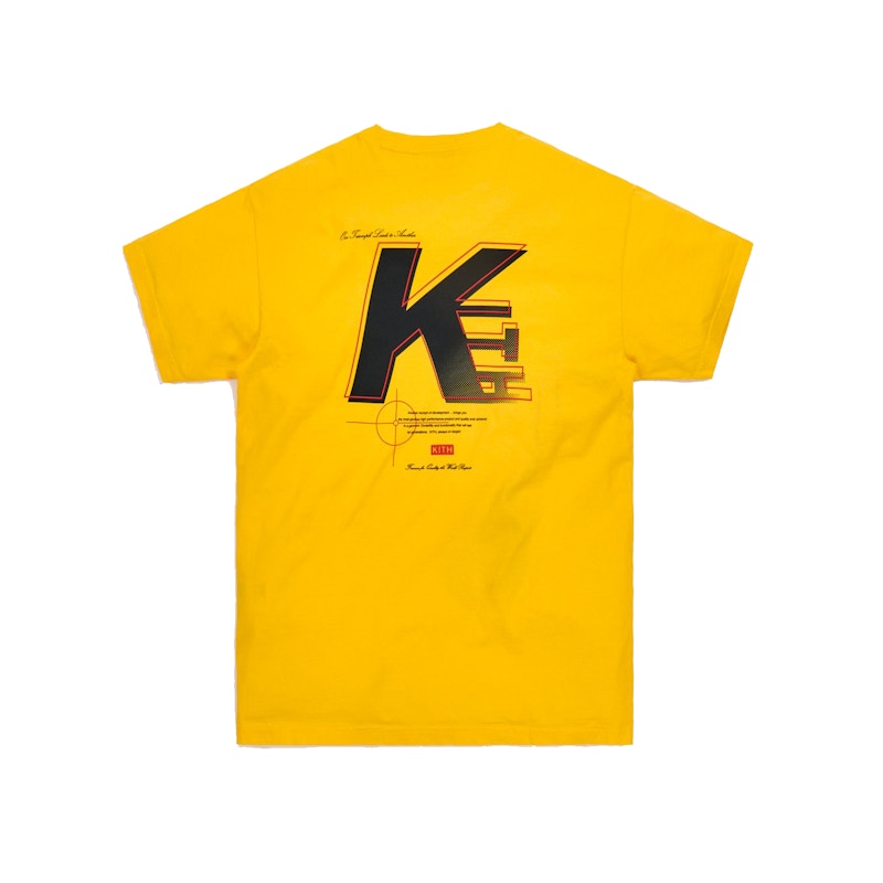 Kith On Target Tee Yellow