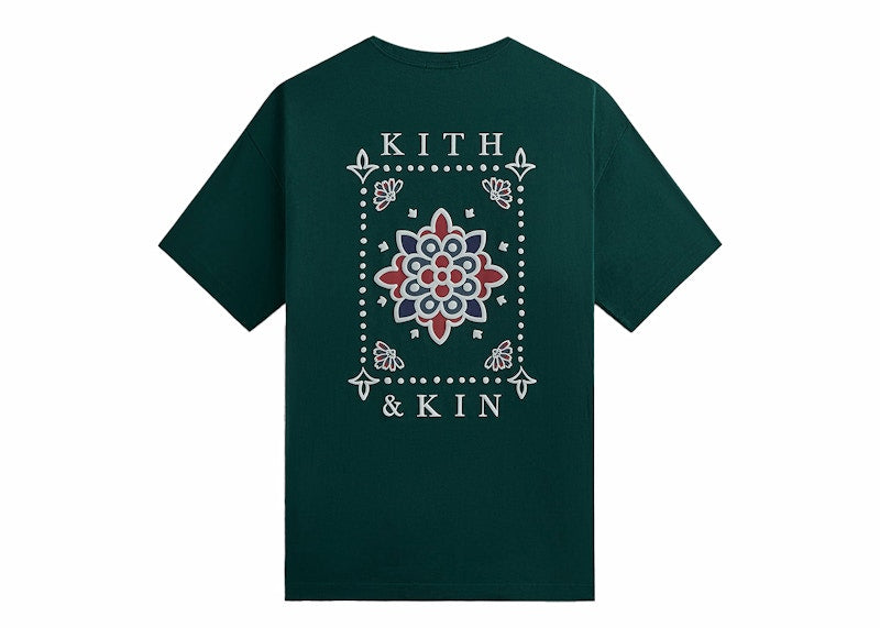 Kith Ornamental Print Tee Algae