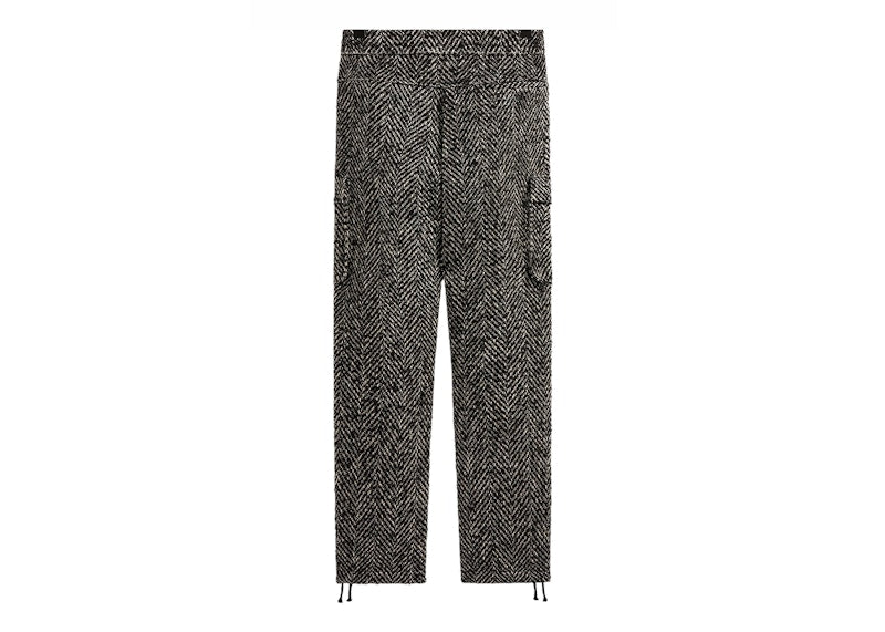 Kith Oversized Herringbone Bristol Cargo Pant Black