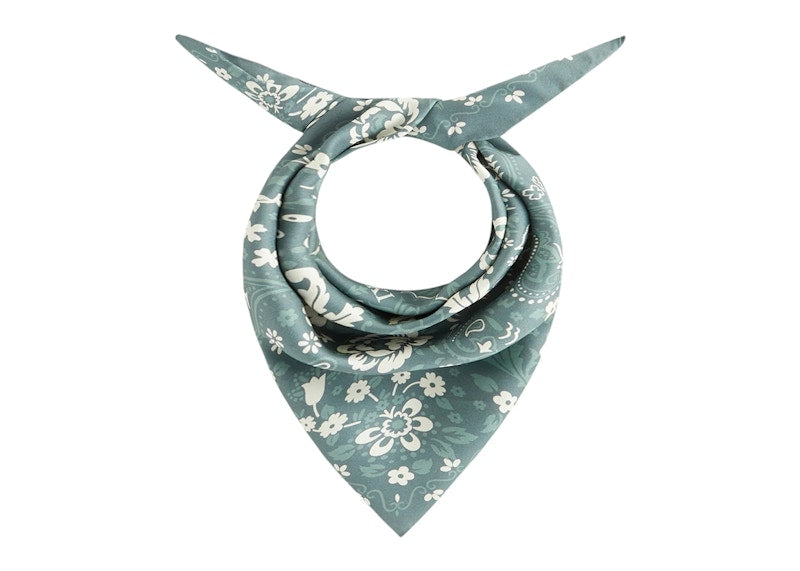 Kith Paisley Printed Silk Bandana (SS25) Court