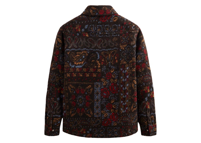 Kith Paisley Sheridan Shirt Jacket Kindling