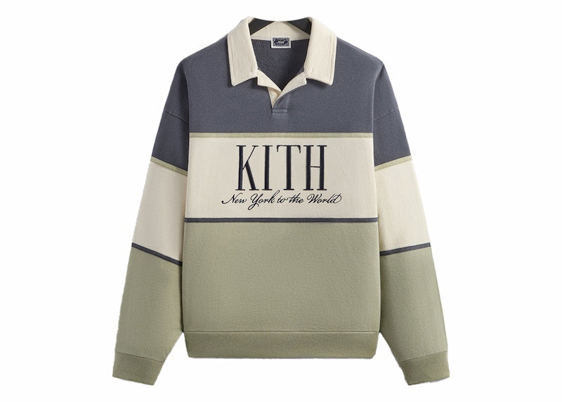 Kith Panelled Nelson Collared Pullover Asteroid