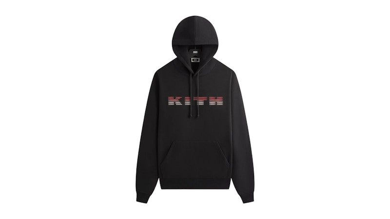 Kith Parallel Lines Williams III Hoodie Black