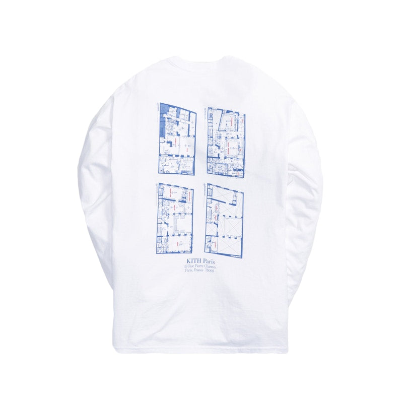 Kith Paris Opening L/S Tee White