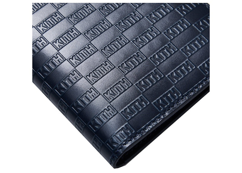 Kith Passport Case Navy