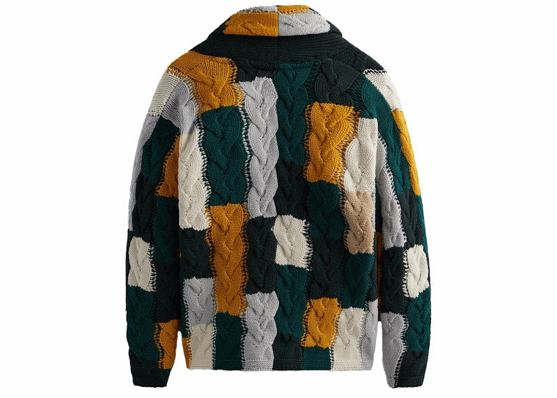 Kith Patchwork Cable Becker Cardigan Stadium
