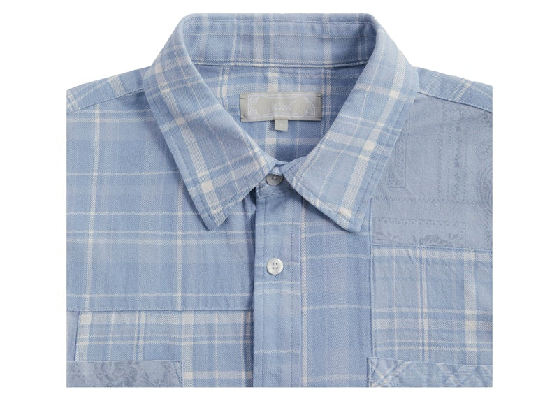 Kith Patchwork Jaydin Buttondown Shirt Daydream