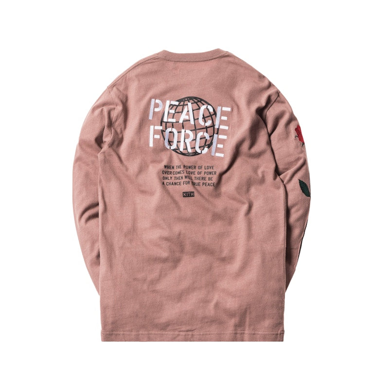 Kith Peace Force L/S Tee Mauve