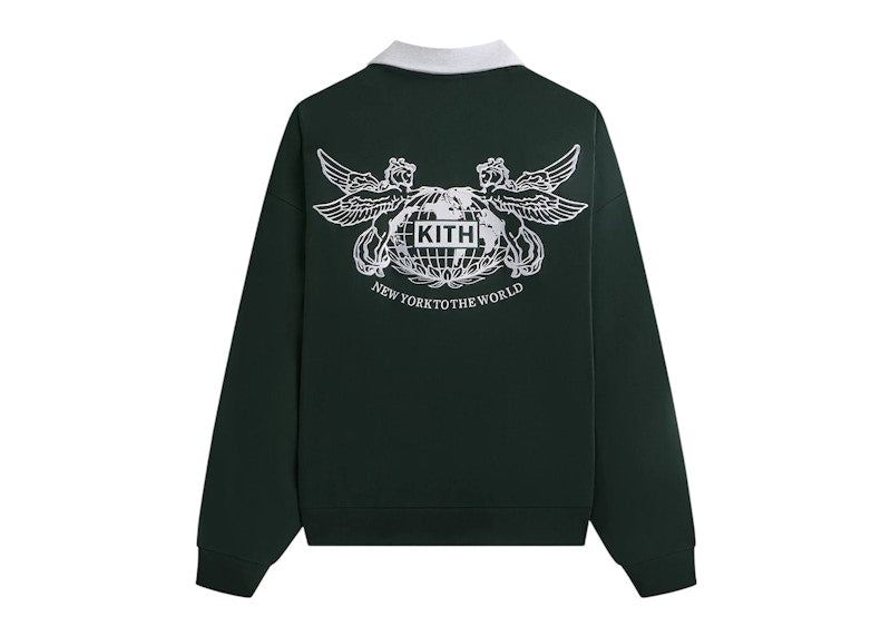 Kith Pegasus Crest Nelson Collared Pullover Stadium