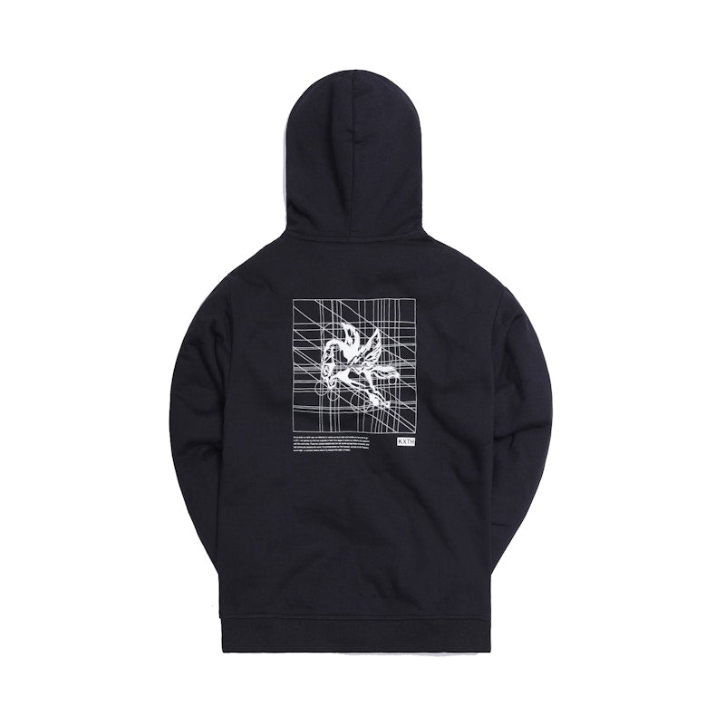 Kith Pegasus Decoded Hoodie Black