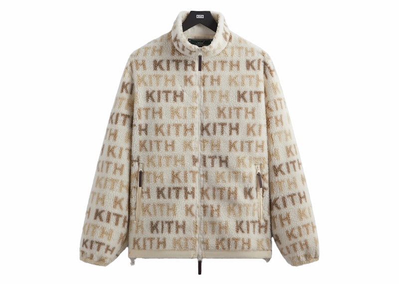 Kith Pinehurst Sherpa Full Zip (FW23) Sandrift
