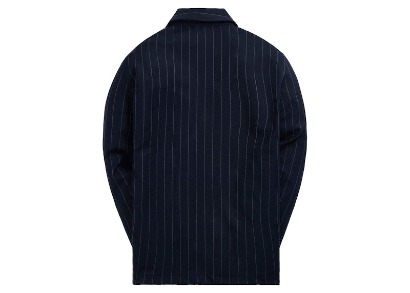 Kith Pinstripe Double Coaches Jacket Nocturnal