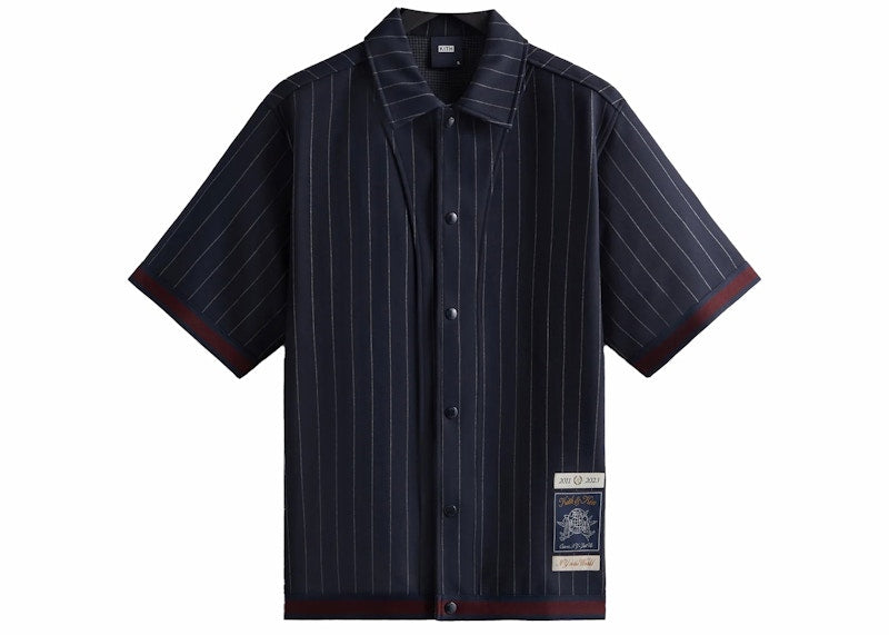 Kith Pinstripe Woodpoint Shooting Shirt Nocturnal