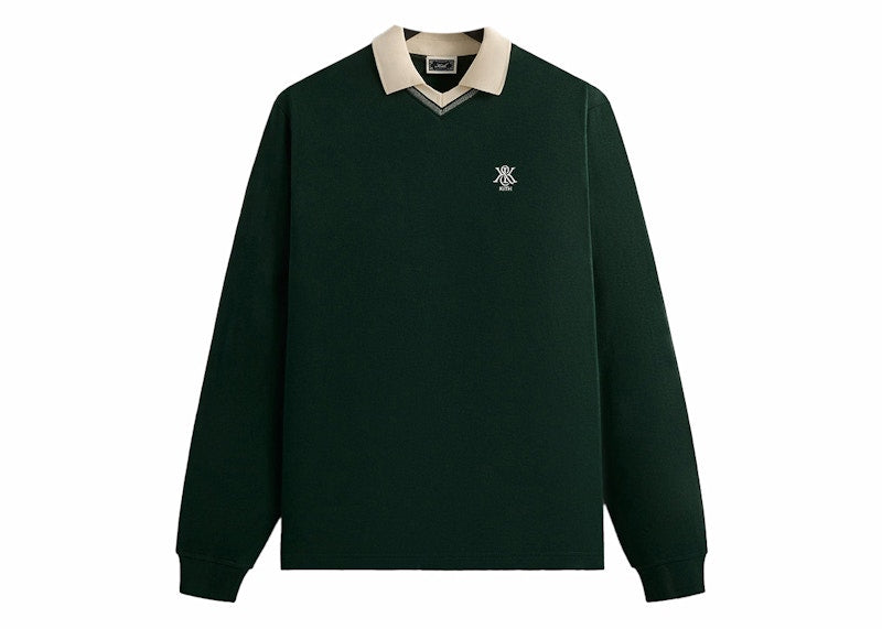 Kith Pique Long Sleeve Tap In Polo Stadium
