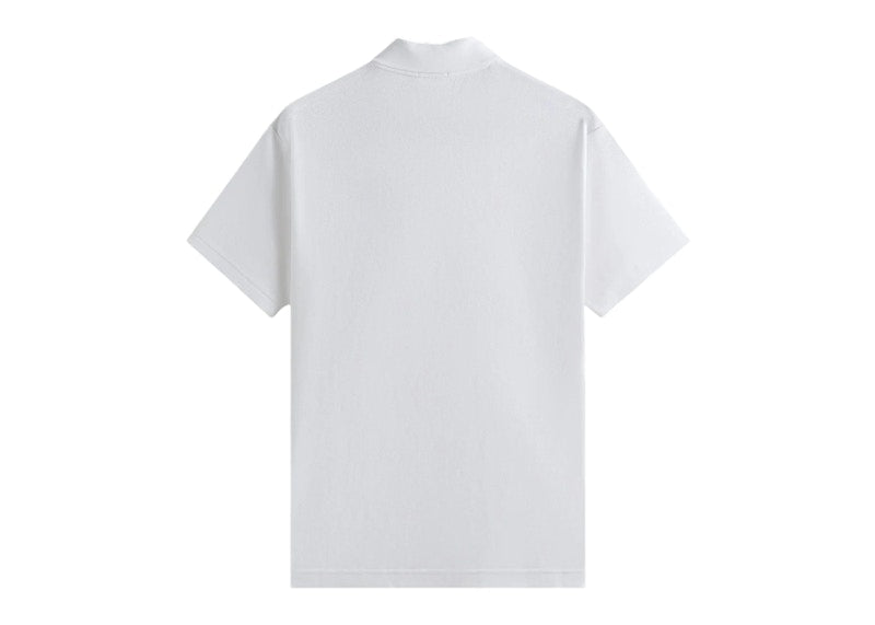 Kith Pique Short Sleeve Tap in Polo White
