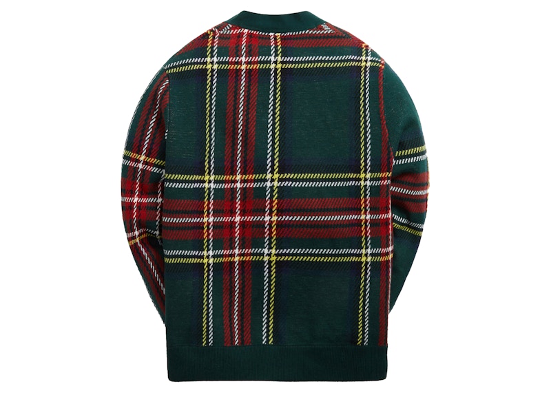 Kith Plaid Cardigan Stadium