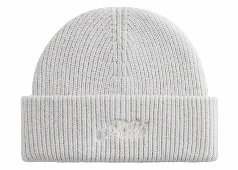 Kith Premier Logo Mia Beanie Light Heather Grey