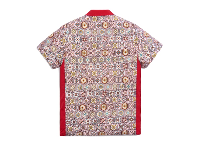 Kith Printed Camp Collar Shirt Brown/Multi