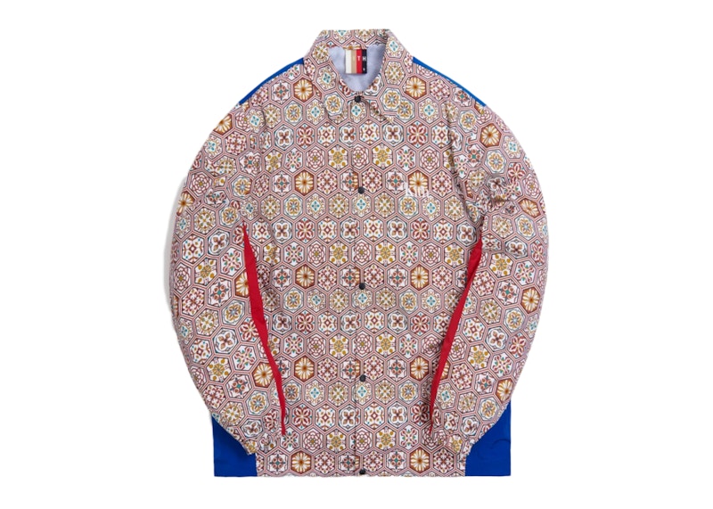 Kith Printed Coaches Jacket Brown/Multi
